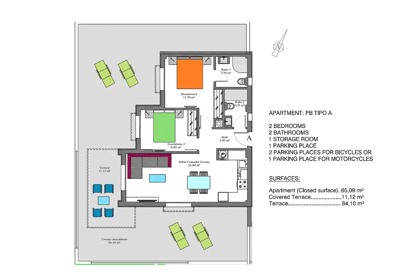 Mini appartamento con terrazza in vendita a Orihuela Costa, imagen 36