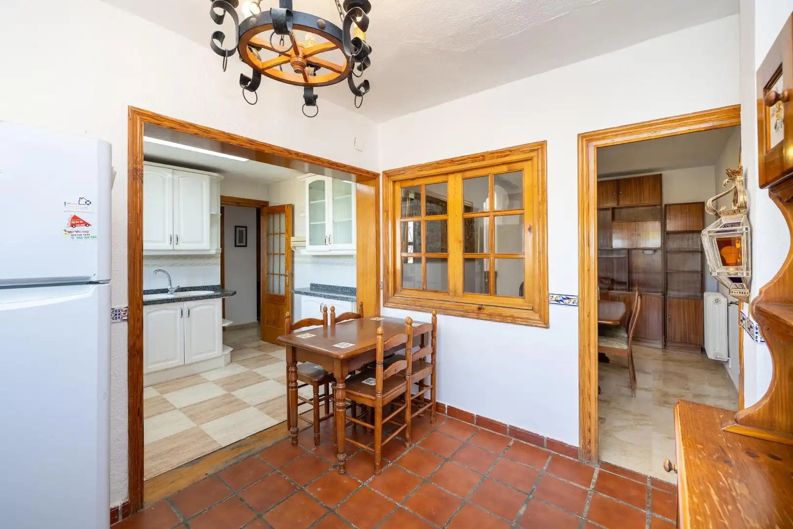 Cocina de Casa adosada en venta en Granada con Calefacción, Jardín privado y Terraza