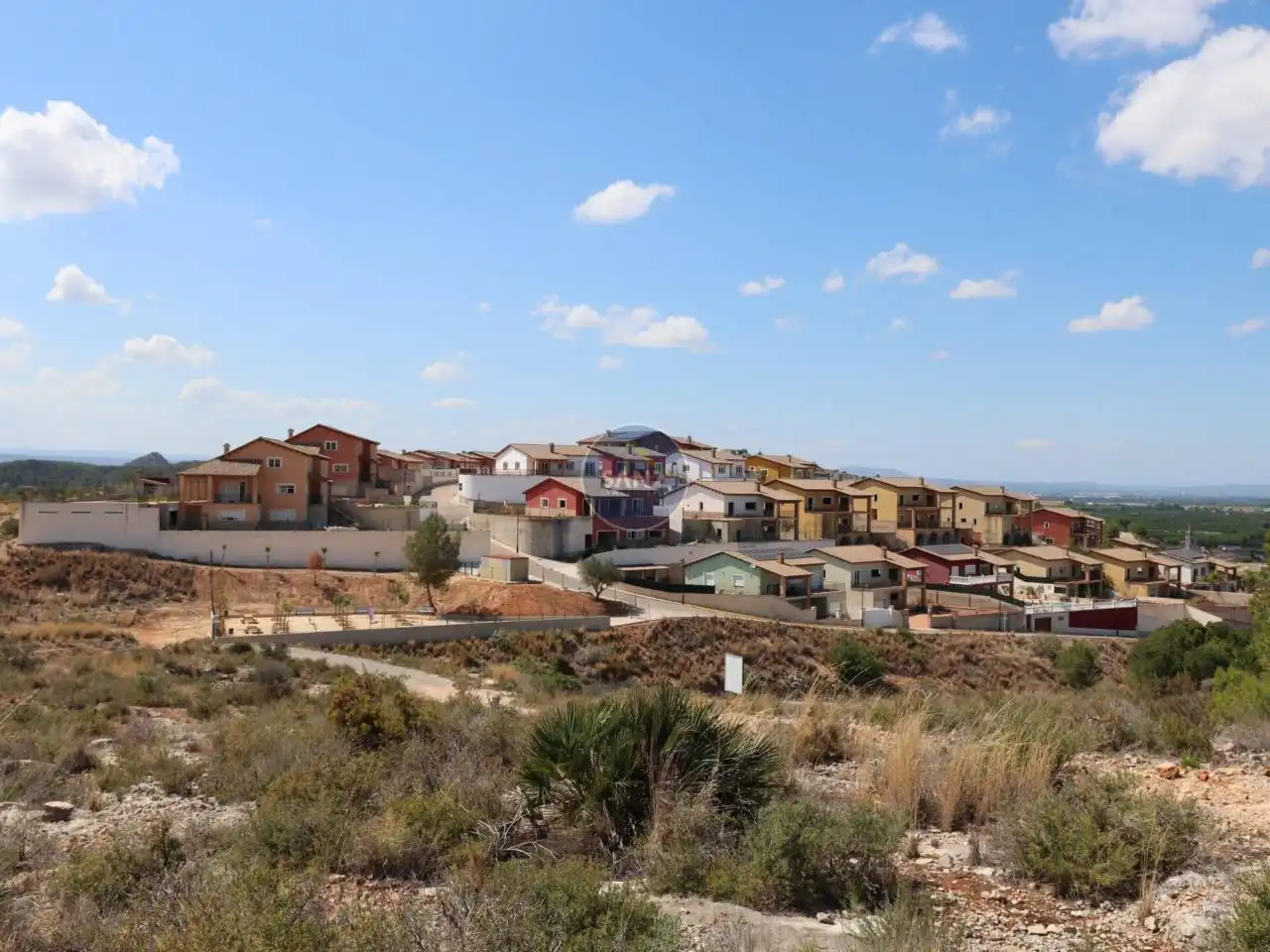 Vista exterior de Casa o chalet en venta en L'Énova con Aire acondicionado, Jardín privado y Terraza