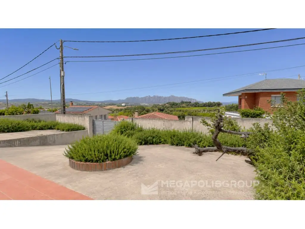 Vista exterior de Casa o xalet en venda en Piera amb Terrassa
