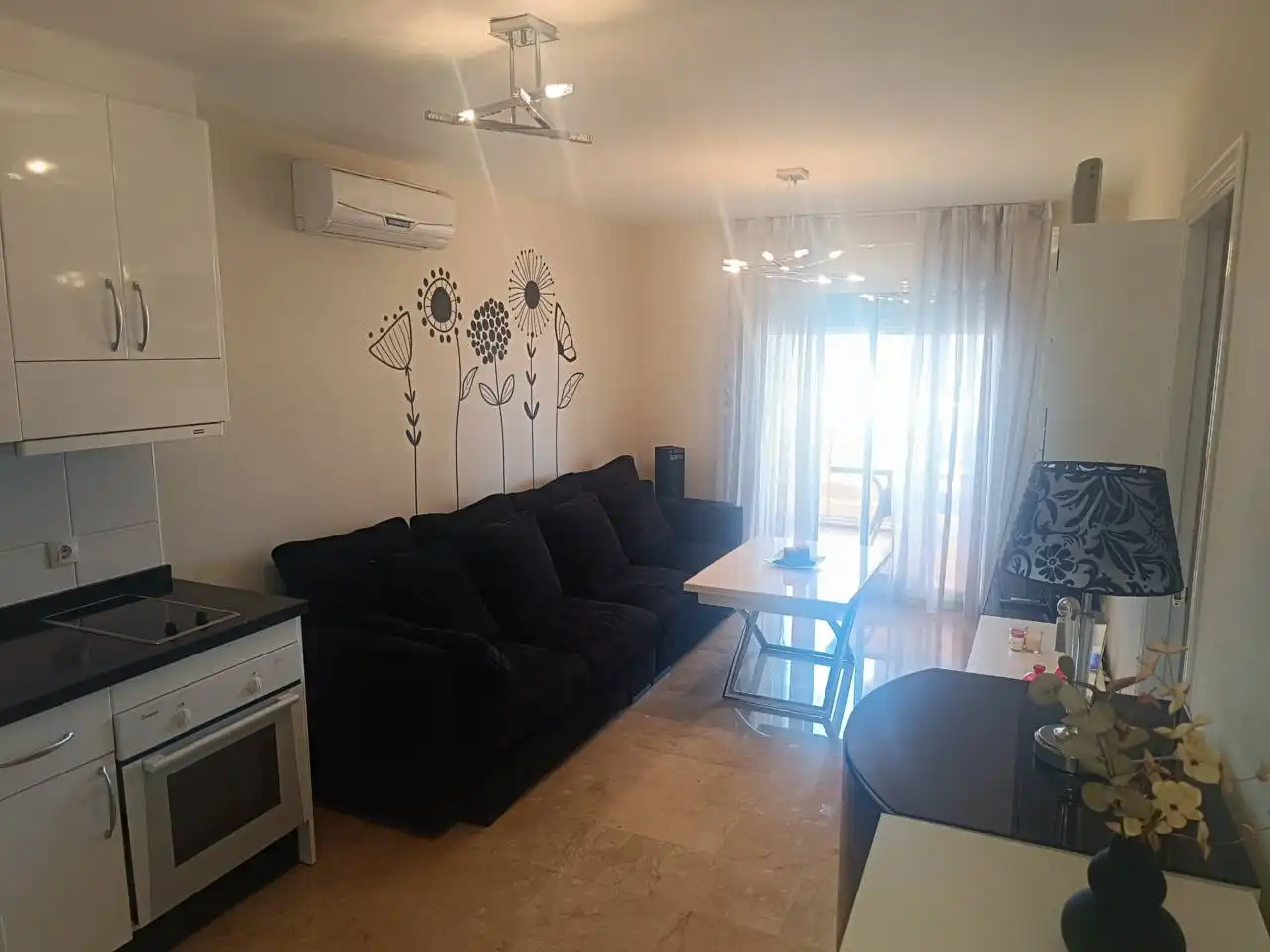 Sala de estar de Piso en venta en El Ejido con Aire acondicionado, Calefacción y Terraza