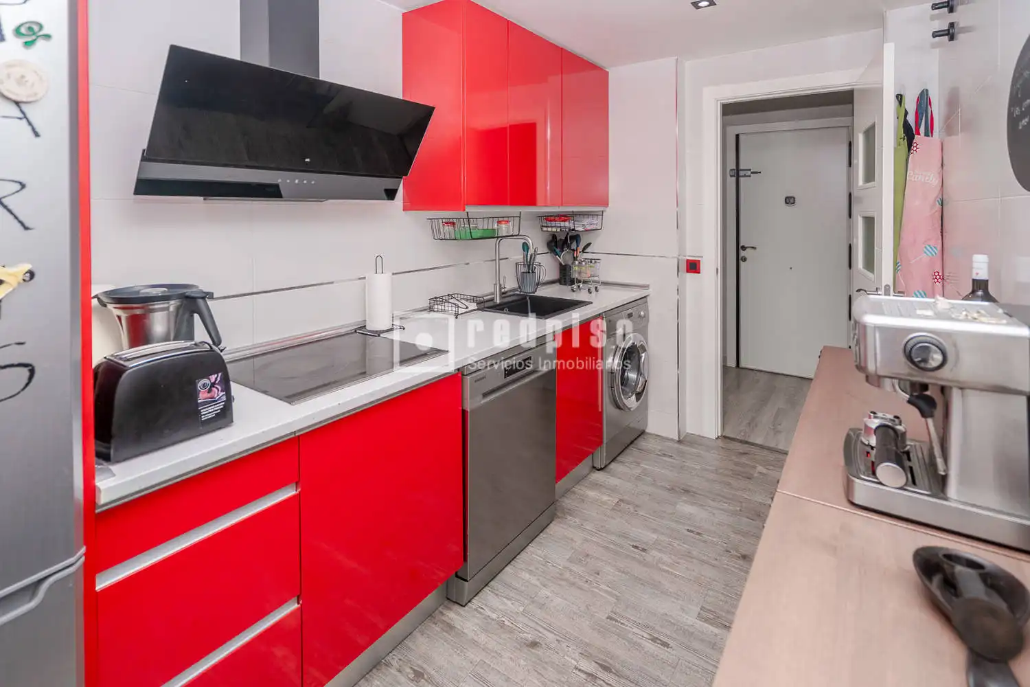Cocina de Piso en venta en Humanes de Madrid con Aire acondicionado, Calefacción y Terraza