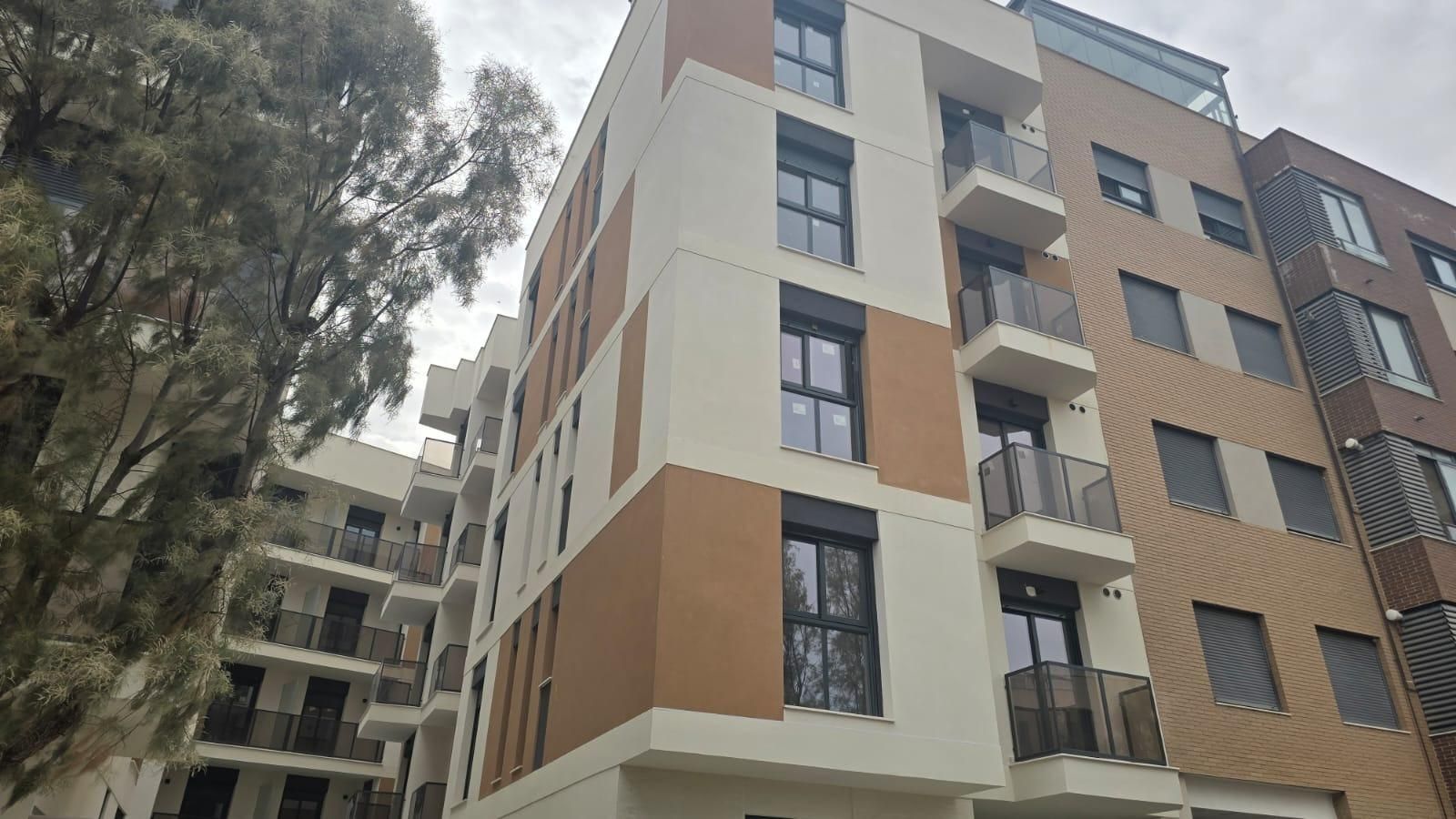 Exterior view of Flat for sale in Sant Joan d'Alacant  with Parquet flooring, Terrace and Community pool
