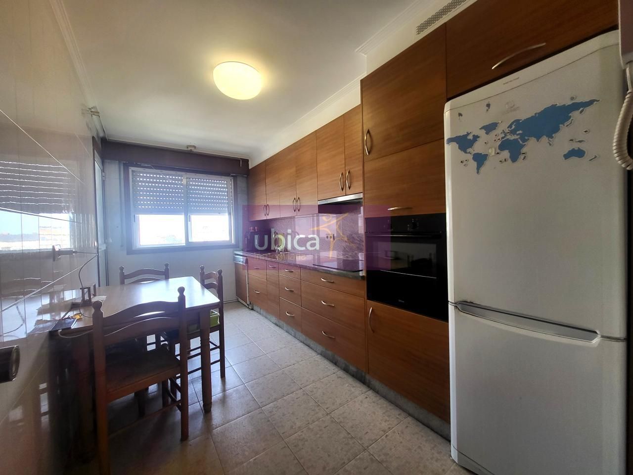 Kitchen of Flat for sale in Vigo   with Heating, Parquet flooring and Terrace