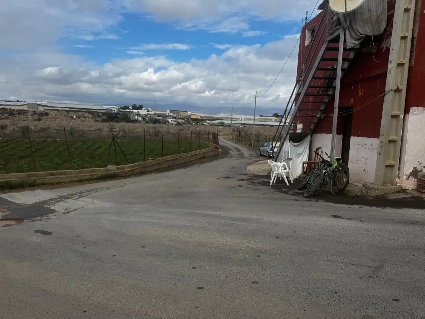 Vista exterior de Pis en venda en Níjar