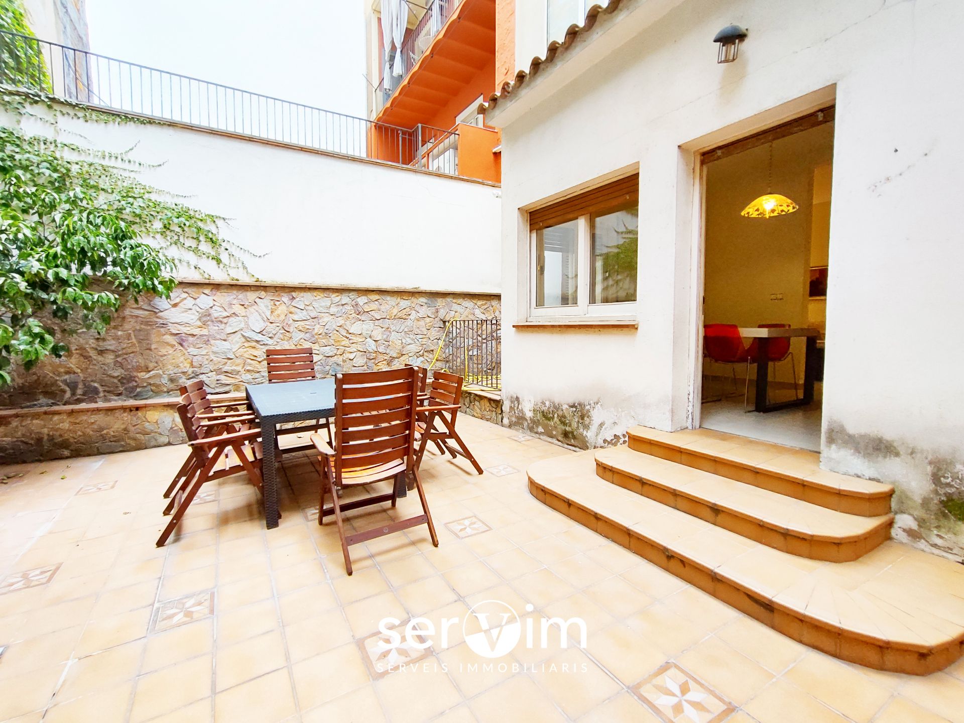 Terrace of Flat for sale in Girona Capital  with Heating and Private garden