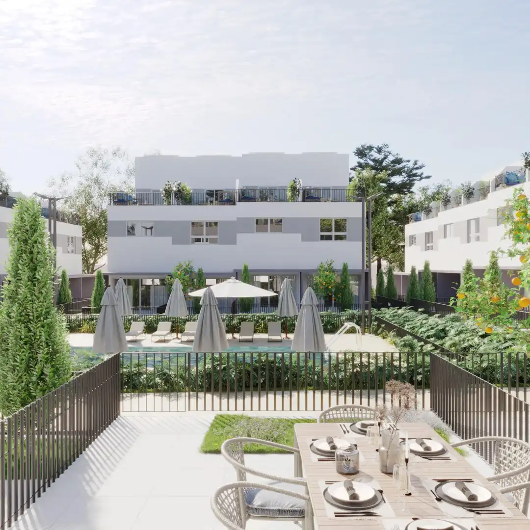 Exterior view of Detached homes for sale in Massamagrell  with Air Conditioner, Terrace and Balcony