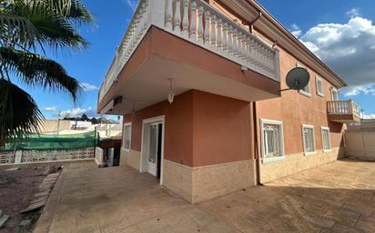 Vista exterior de Casa o xalet en venda en Sax amb Aire condicionat, Calefacció i Terrassa