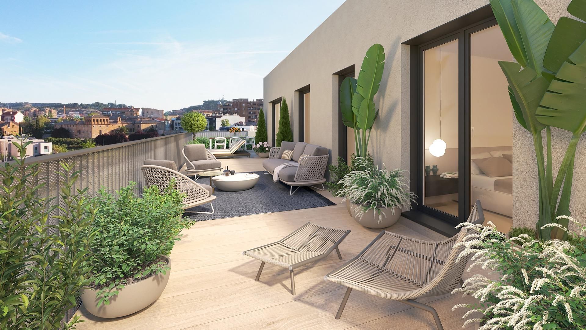 Terrace of Attic for sale in Tudela  with Heating, Terrace and Storage room