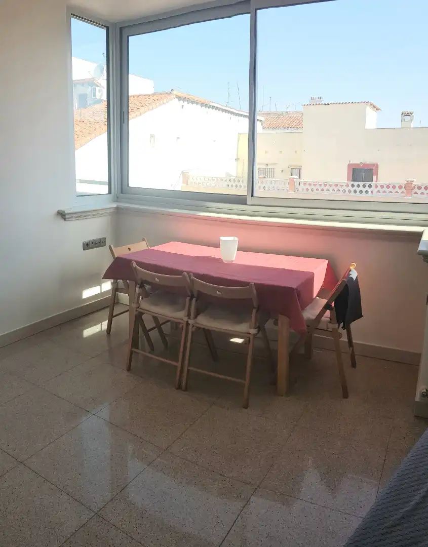 Comedor de Apartamento de alquiler en Madrid con Aire acondicionado, Calefacción y Parquet