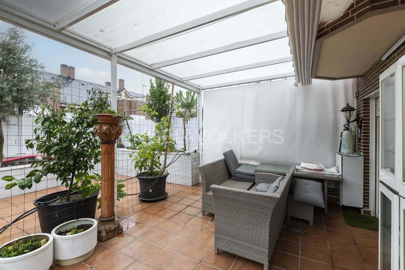 Terraza de Casa o chalet en venta en Madrid con Aire acondicionado, Calefacción y Jardín privado