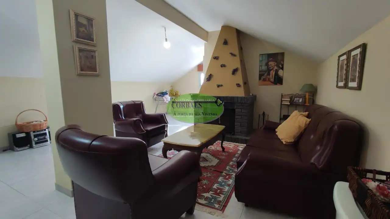 Living room of Houses for sale in Ourense Capital   with Heating, Private garden and Swimming Pool