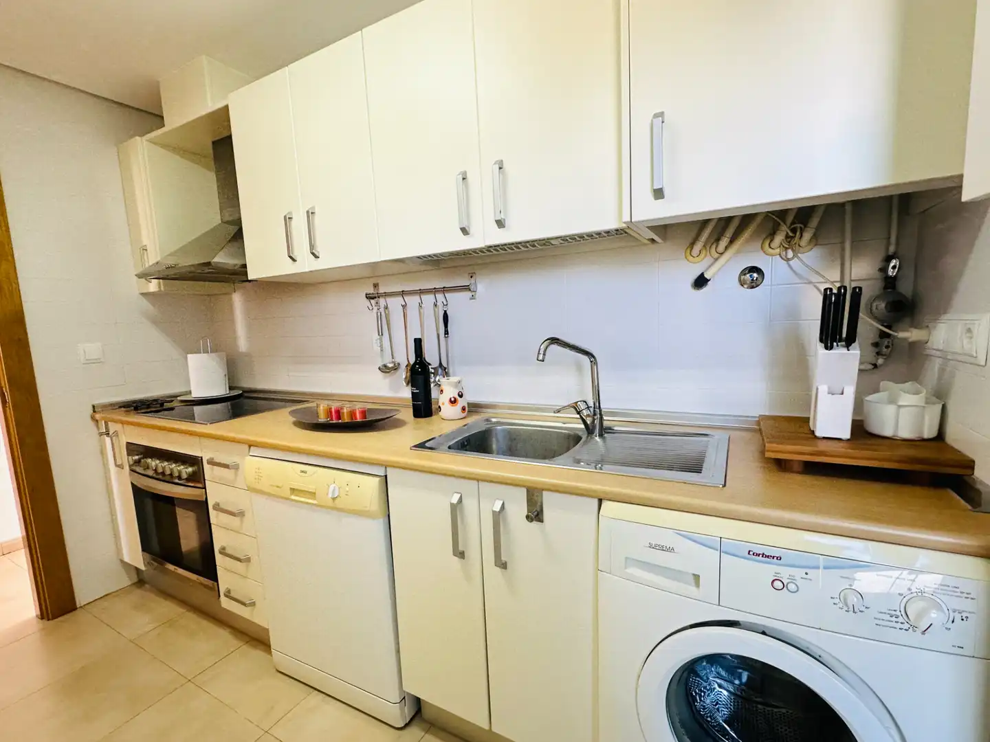 Kitchen of Flat for sale in Torre-Pacheco  with Air Conditioner, Storage room and Furnished