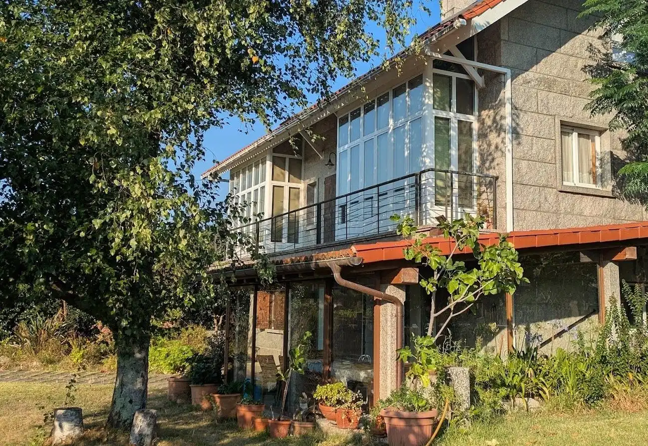 Vista exterior de Casa o chalet en venta en Portas con Calefacción y Piscina