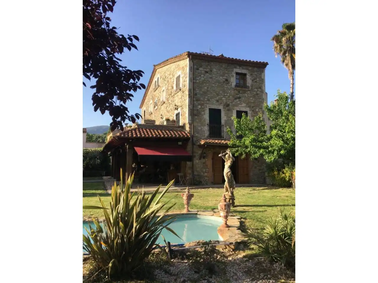 Jardí de Casa adosada en venda en Argelaguer amb Jardí privat i Piscina