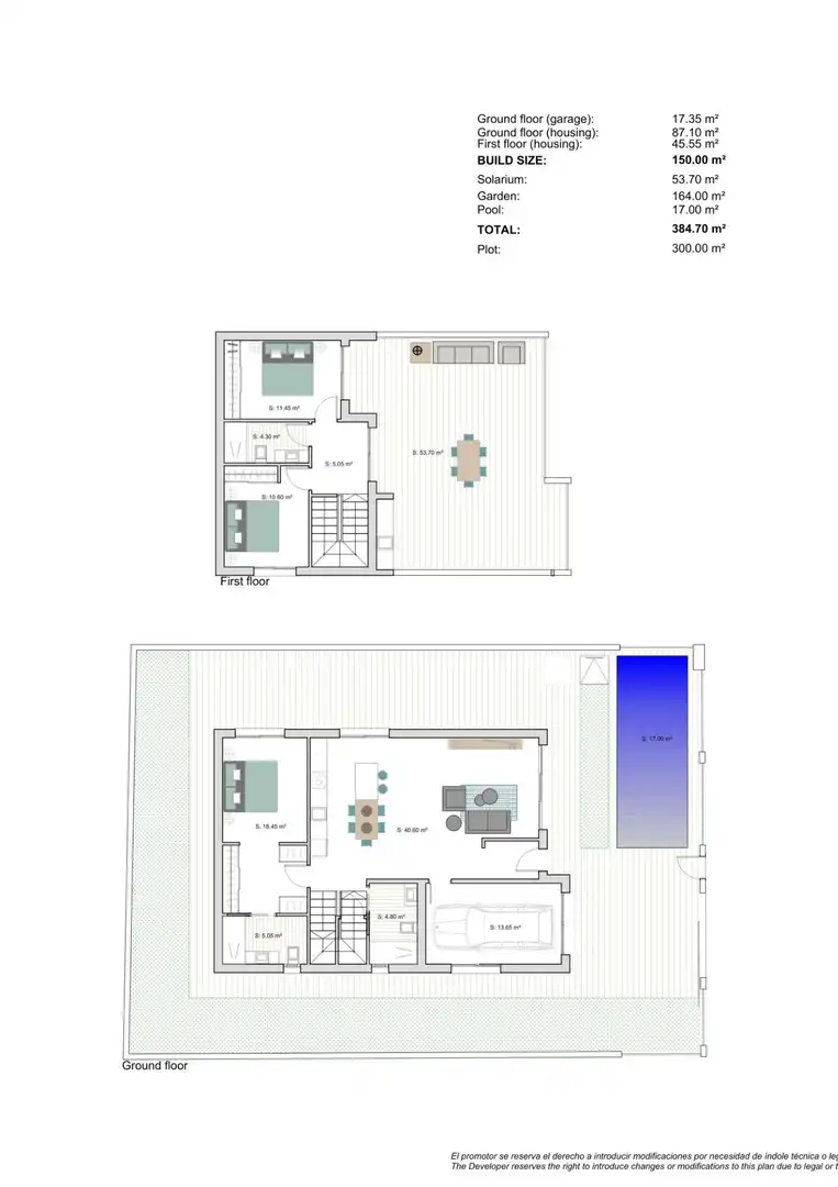 Villa mit Pool zum Verkauf in Centro, imagen 7