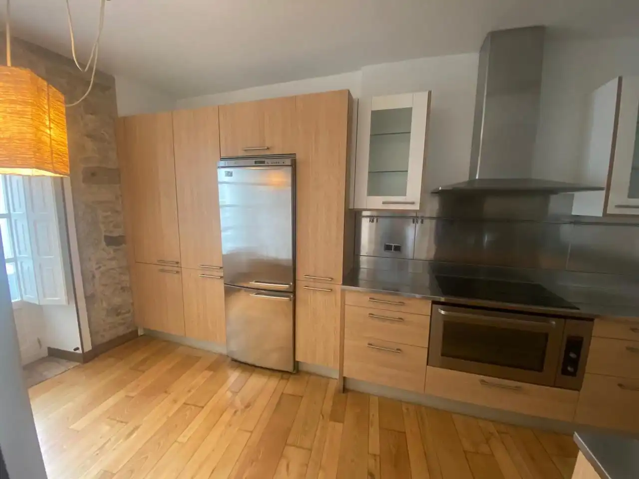 Kitchen of Flat for sale in Santiago de Compostela   with Heating