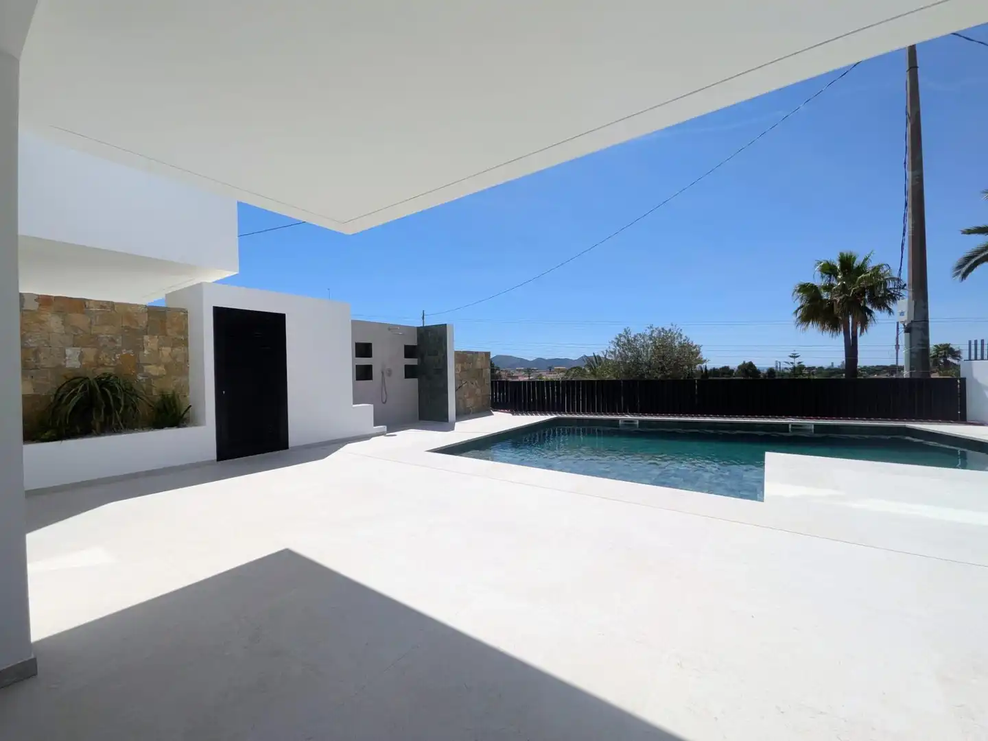 Piscina de Casa adosada en venta en L'Alfàs del Pi con Aire acondicionado, Calefacción y Jardín privado