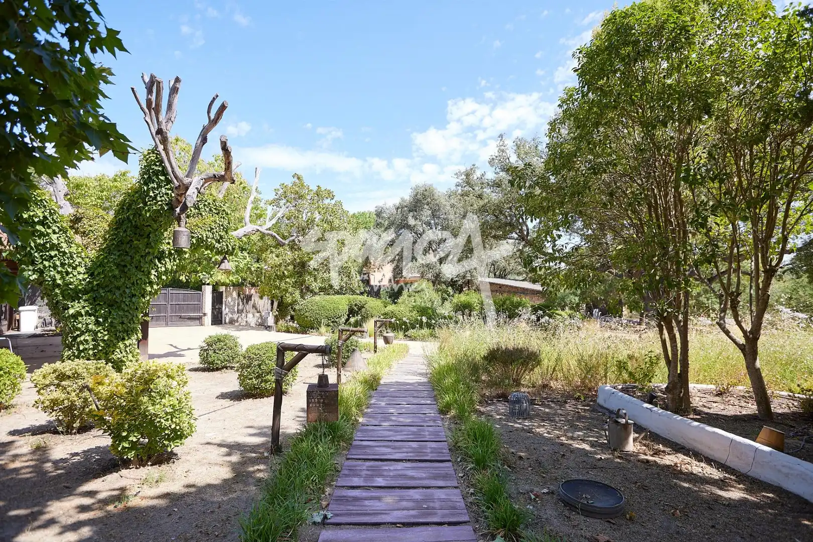 Garden of Houses for rent in Villanueva de la Cañada  with Air Conditioner, Heating and Private garden