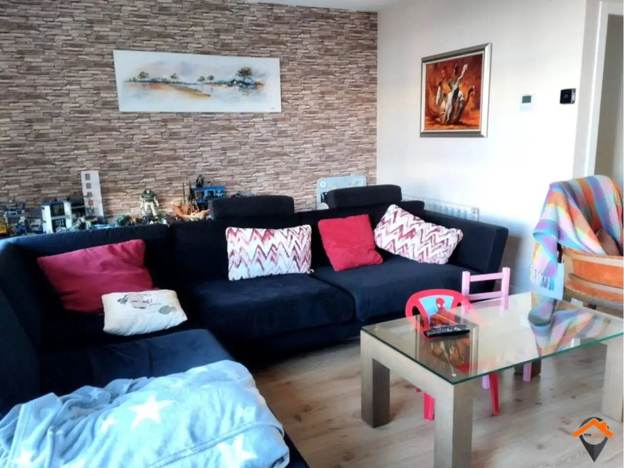 Sala de estar de Casa o chalet en venta en Sant Quirze del Vallès con Aire acondicionado, Calefacción y Jardín privado