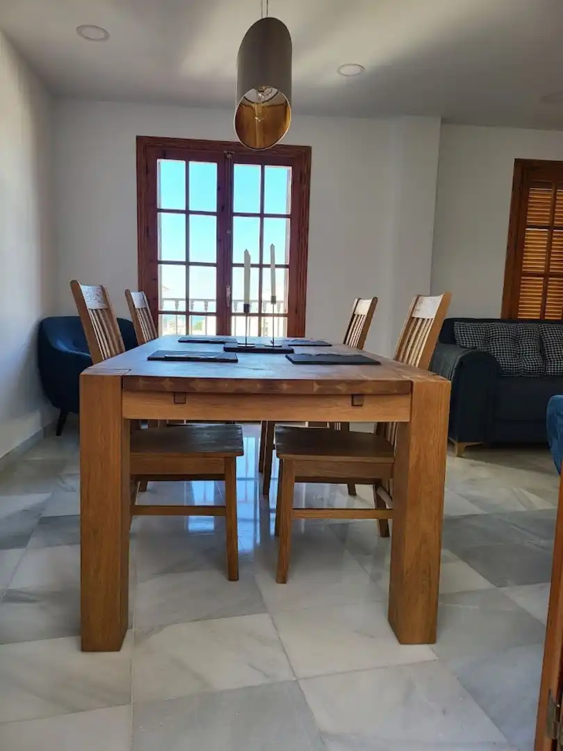 Dining room of Duplexes for sale in Benalmádena  with Air Conditioner and Furnished