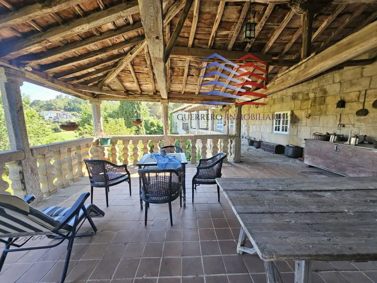 Terraza de Casa o chalet en venta en Barbadás con Jardín privado, Terraza y Piscina