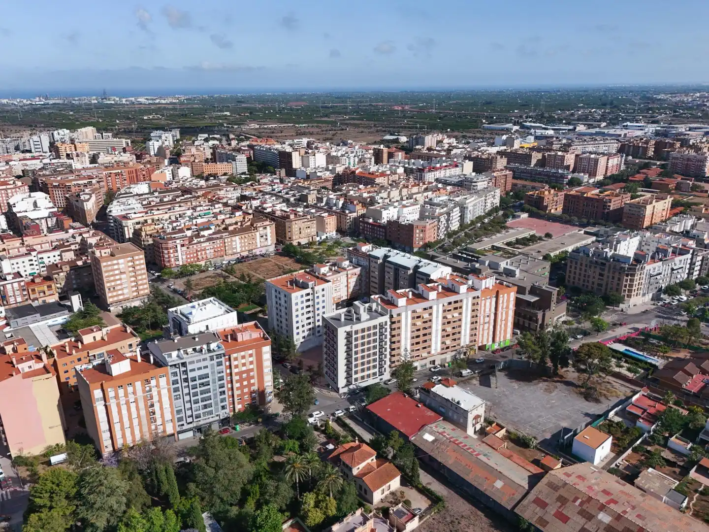Vista exterior de Pis en venda en Castellón de la Plana / Castelló de la Plana amb Calefacció, Terrassa i Balcó