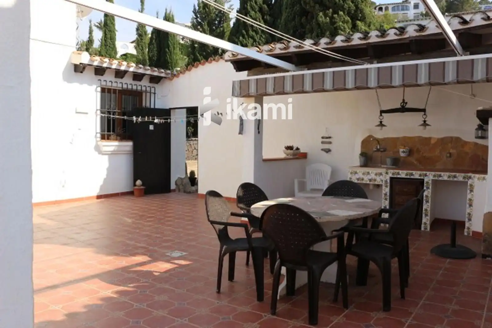 Garten von Haus oder Chalet zum Verkauf in Pego mit Klimaanlage, Heizung und Privatgarten