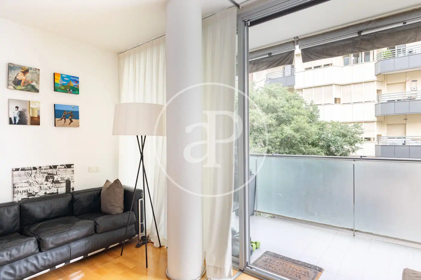 Balcony of Flat for sale in Barcelona  with Air Conditioner, Heating and Terrace