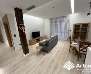 Living room of Flat to rent in Bilbao   with Air Conditioner, Heating and Oven