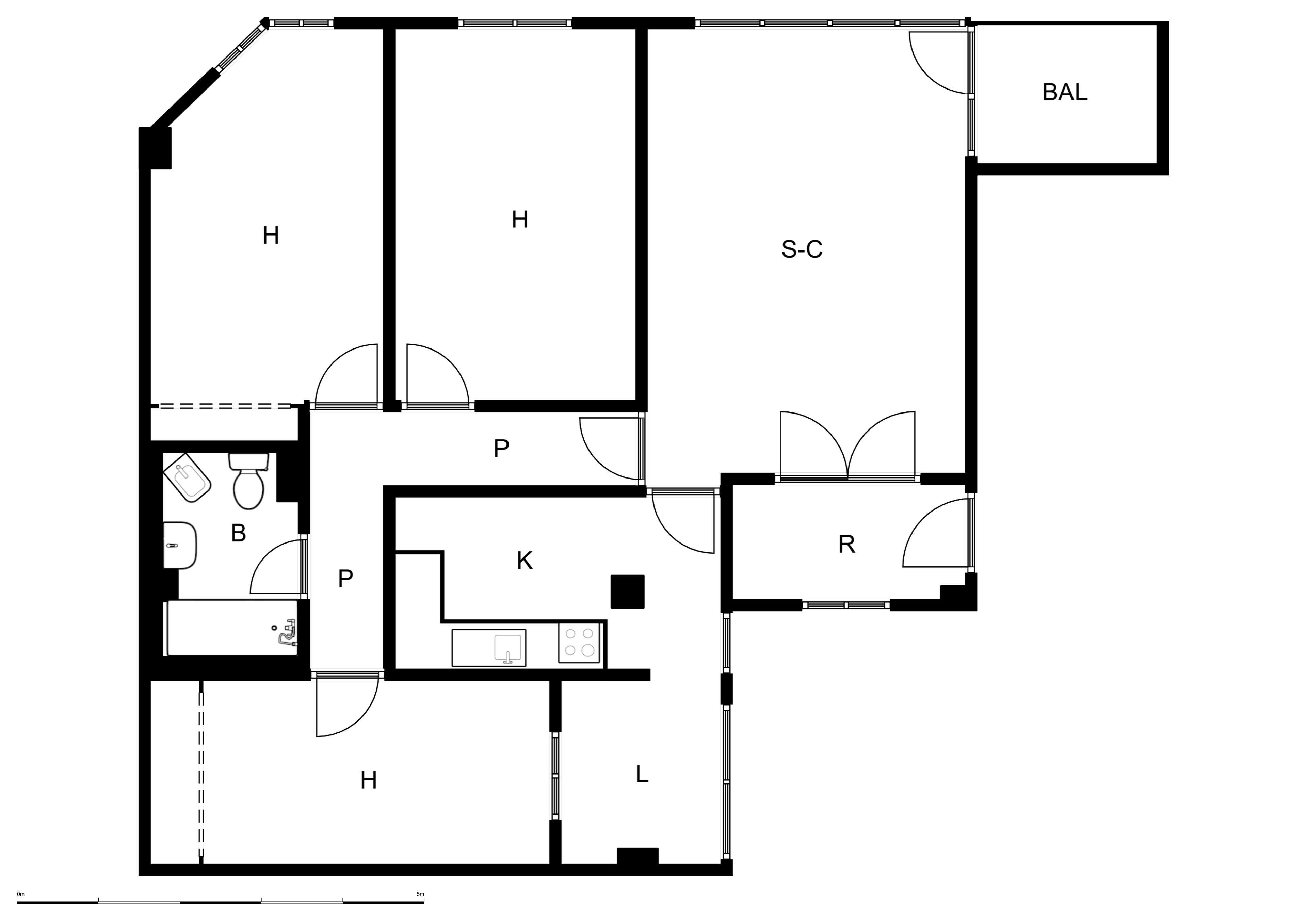 Piso en venta en  Palma de Mallorca con Terraza, Horno y Lavadora