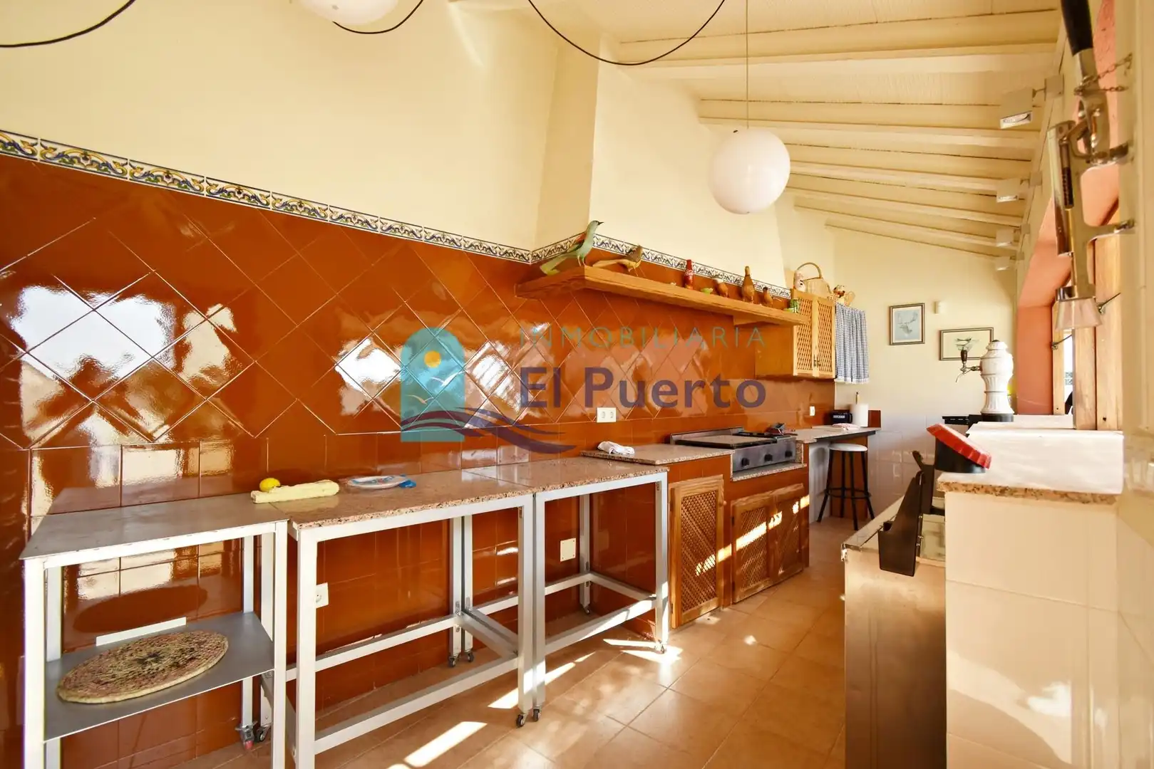 Cocina de Casa o chalet en venta en Totana con Aire acondicionado, Jardín privado y Terraza