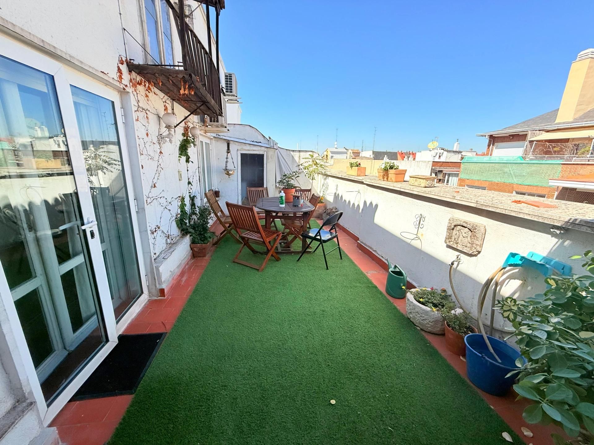 Terrace of Attic for sale in  Madrid Capital  with Heating and Terrace