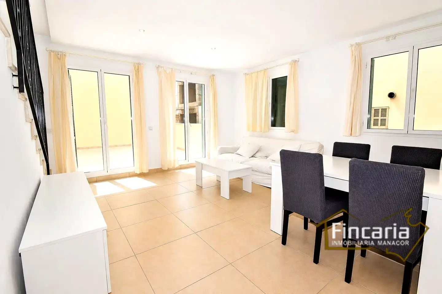 Wohnzimmer von Maisonette zur Miete in Manacor mit Terrasse und Möbliert