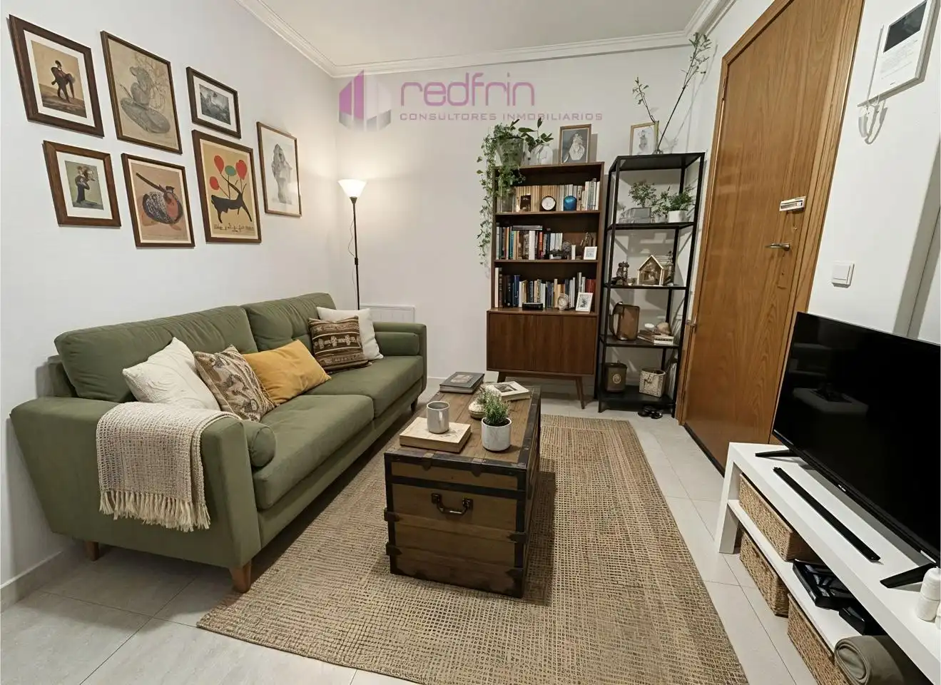 Wohnzimmer von Wohnung zum Verkauf in Madrid mit Möbliert