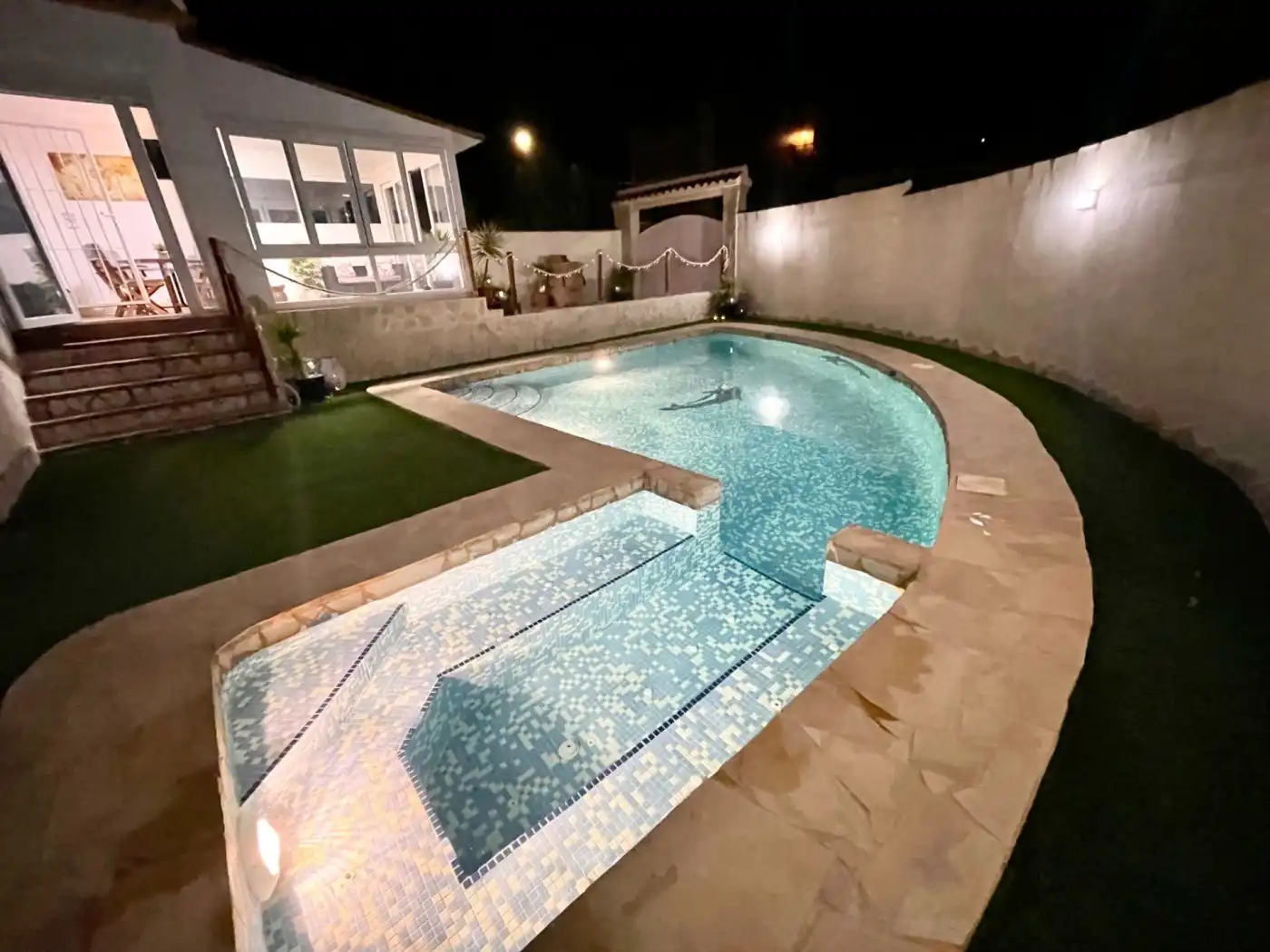 Swimming pool of Houses for rent in San Fulgencio  with Air Conditioner, Heating and Private garden