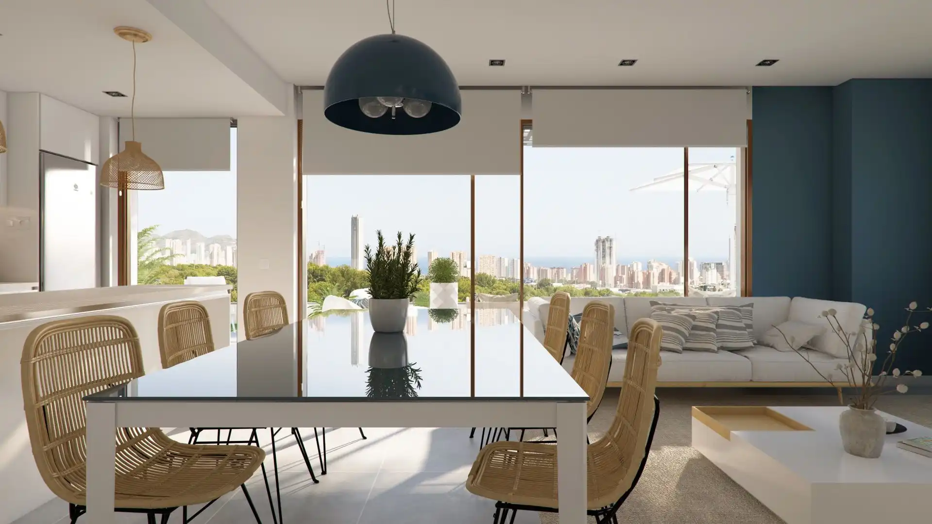 Apartamento con piscina en venta en Balcón de Finestrat - Terra Marina, imagen 2