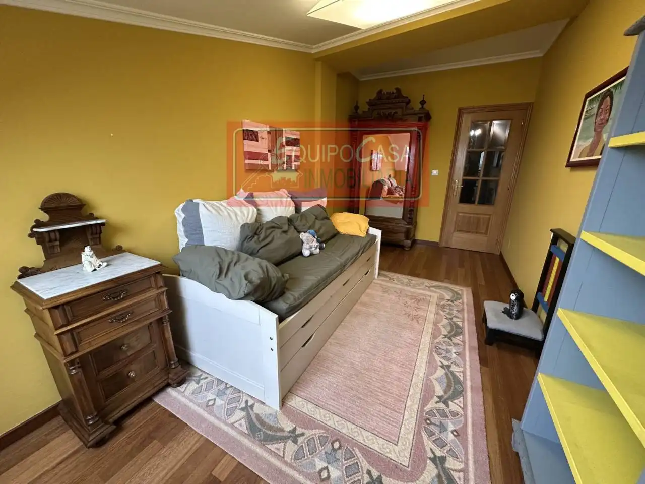 Bedroom of Duplexes for rent in Lugo  with Heating, Parquet flooring and Storage room