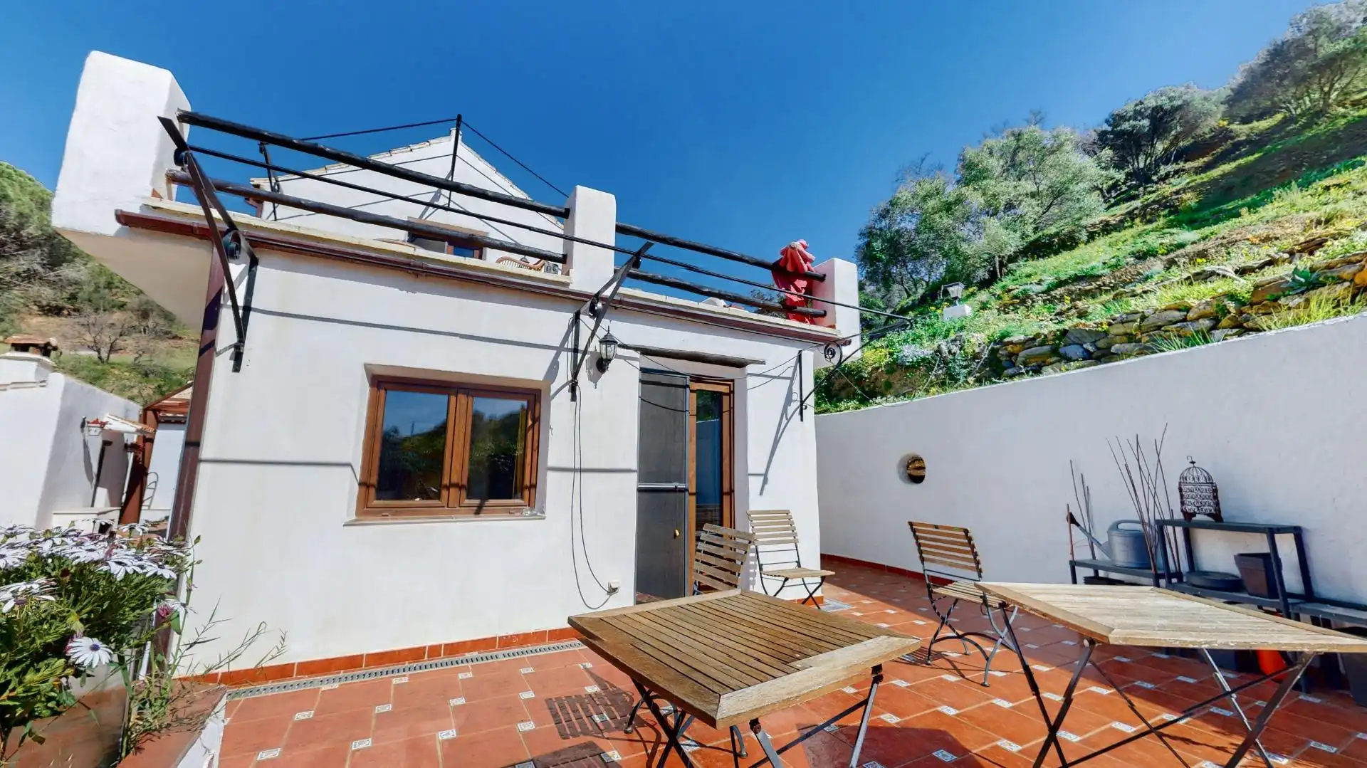 Jardí de Finca rústica en venda en Casares amb Calefacció, Jardí privat i Terrassa