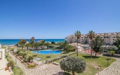 Garden of Apartment for sale in Dénia  with Air Conditioner, Private garden and Parquet flooring