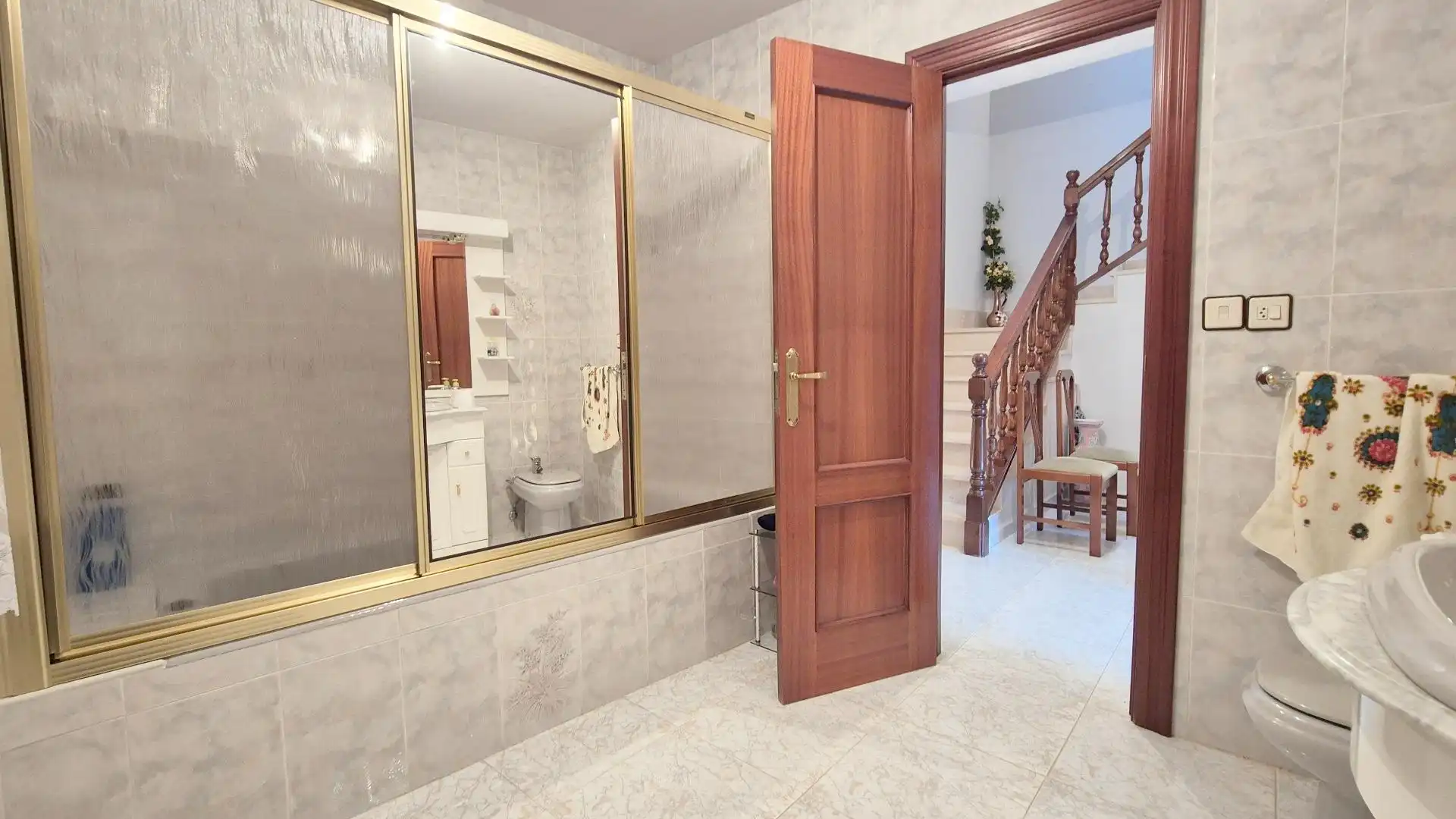 Baño de Casa o chalet en venta en San Esteban de la Sierra con Amueblado