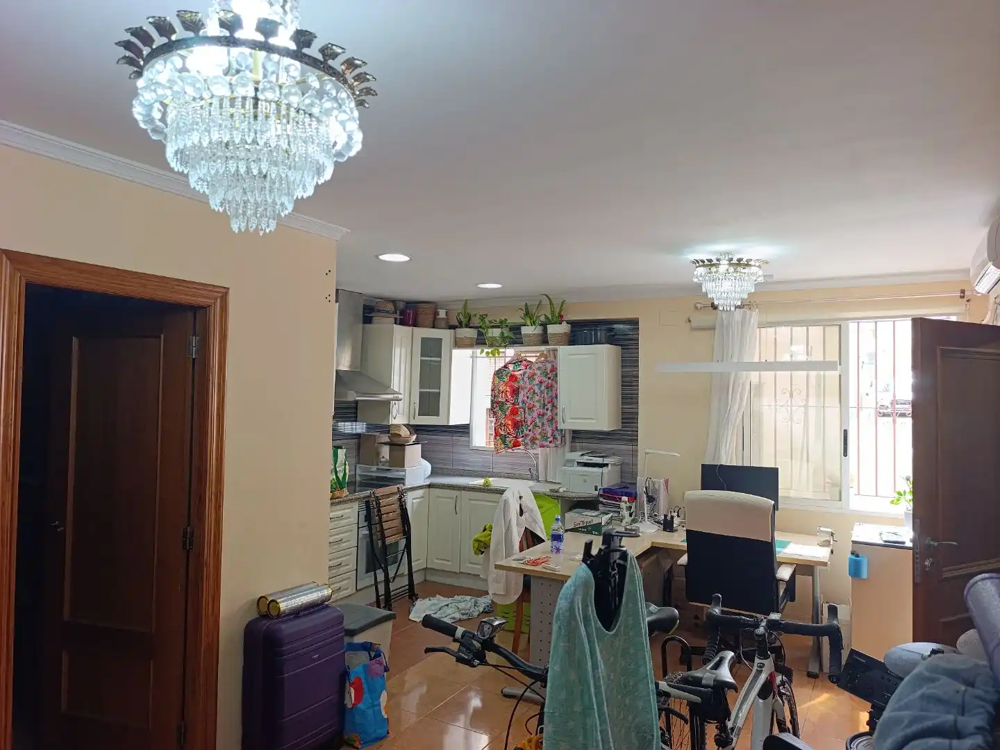 Cocina de Casa o chalet en venta en Oliva con Aire acondicionado, Terraza y Balcón