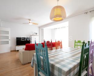 Dining room of Apartment to rent in  Valencia Capital  with Air Conditioner, Heating and Parquet flooring