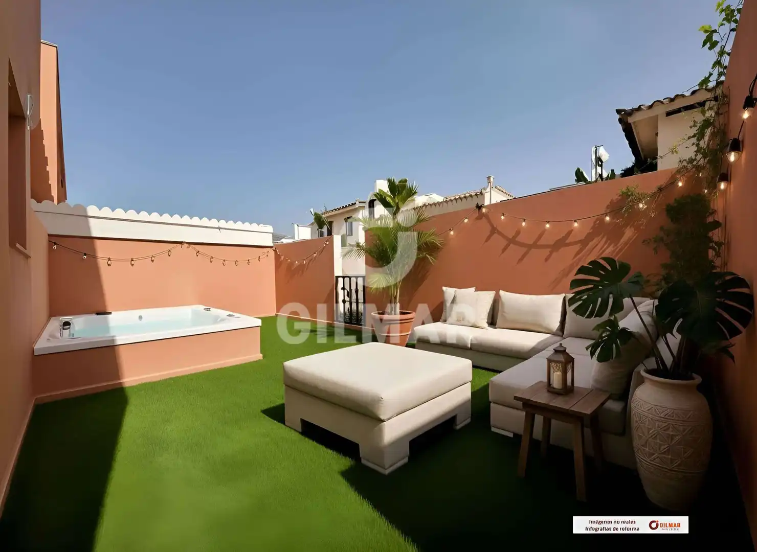 Detached house with terrace for sale in Palm - Mar, imagen 6