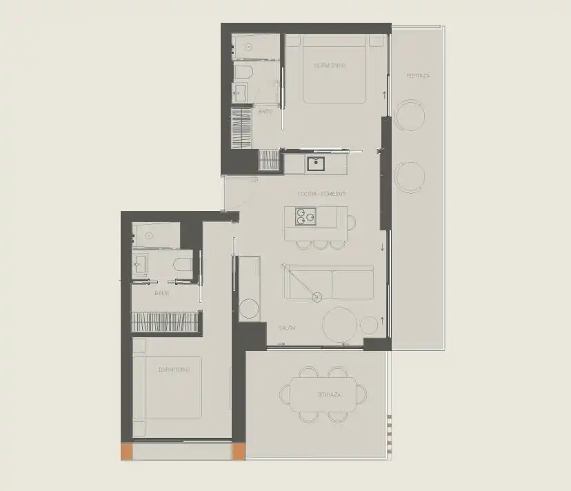 Apartamento con terraza en venta en El Bajondillo, imagen 17