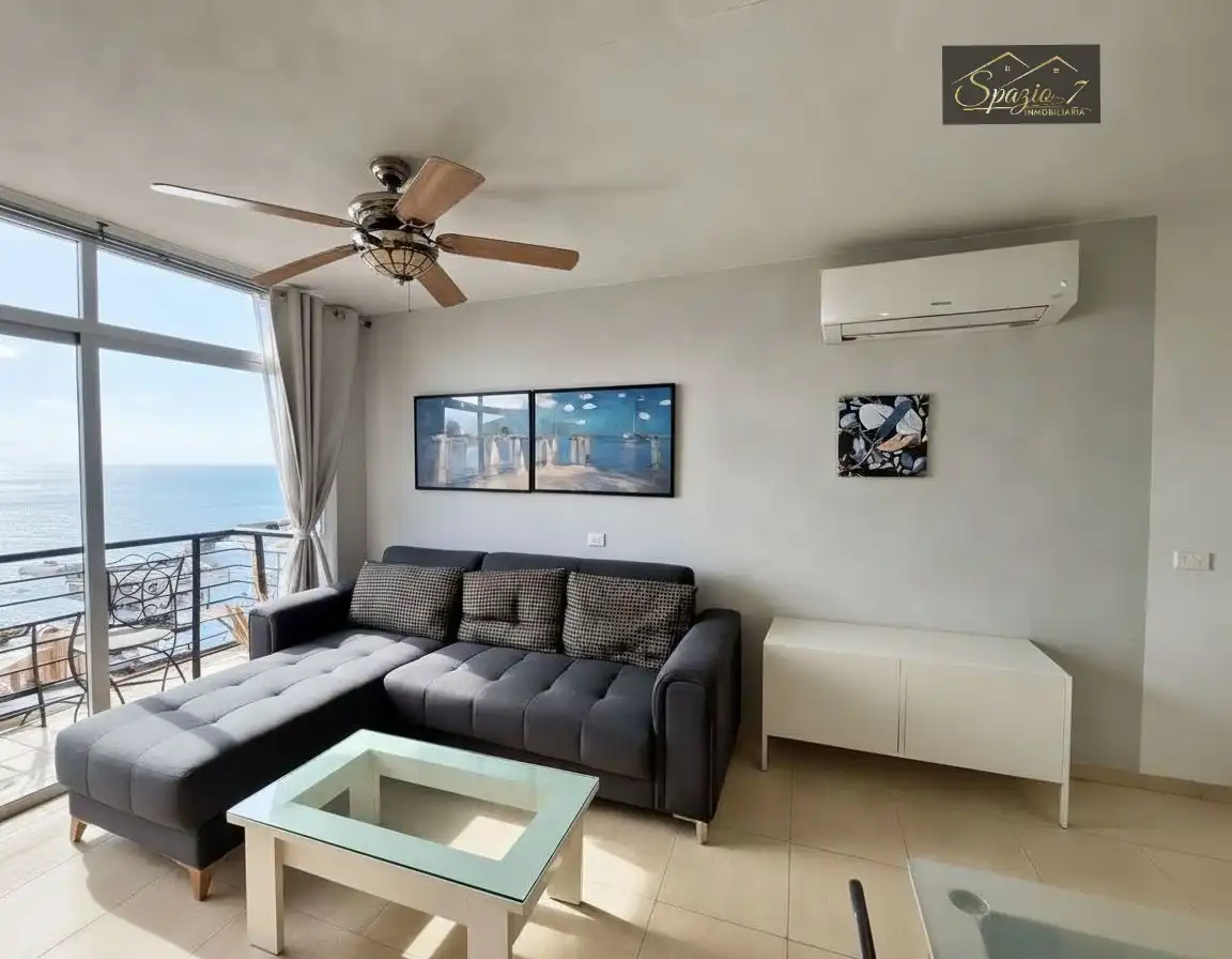 Sala de estar de Dúplex en venta en Candelaria con Aire acondicionado, Amueblado y Horno