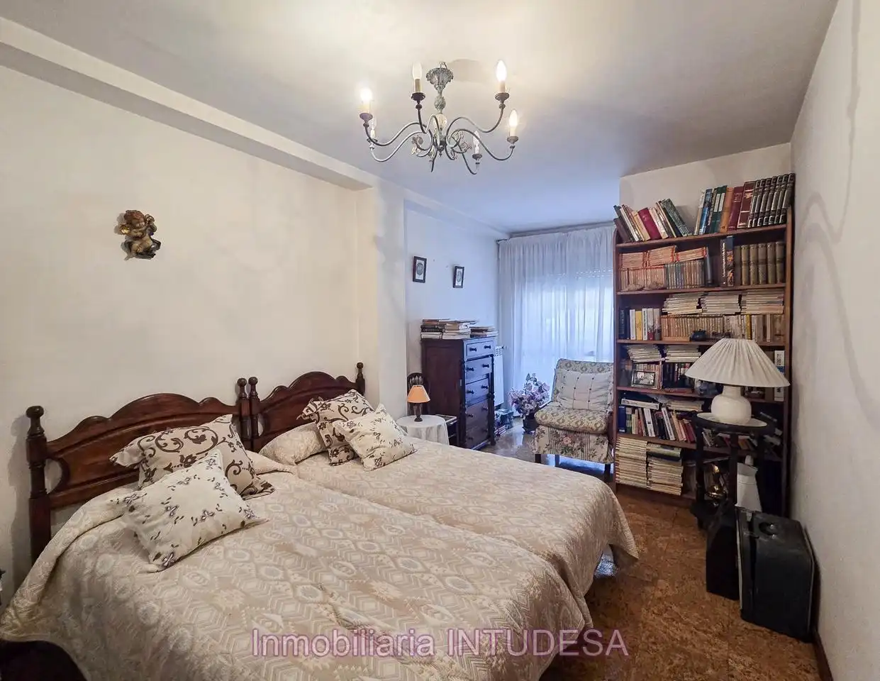 Bedroom of Flat for sale in Tudela  with Heating, Storage room and Balcony