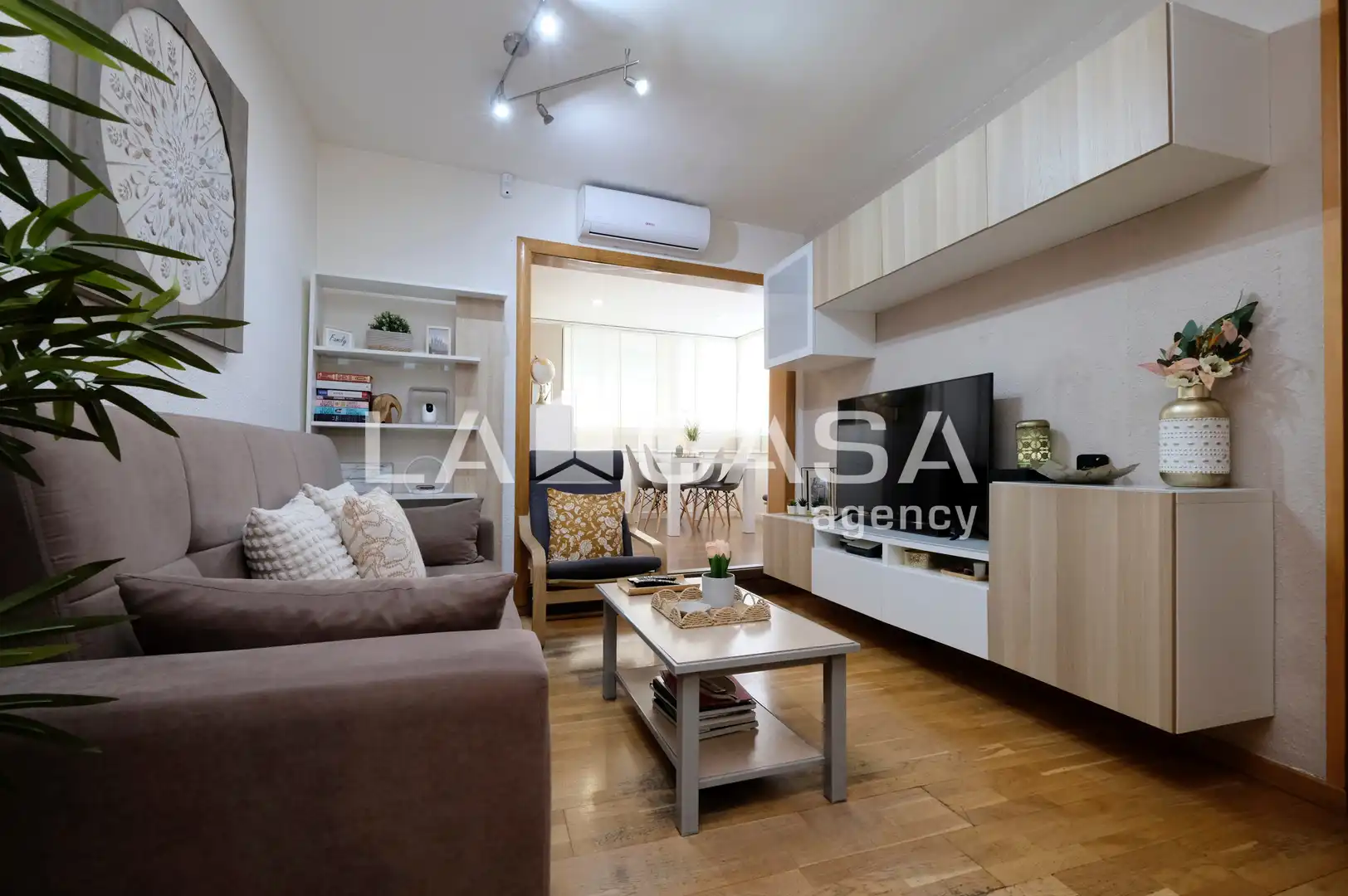 Sala de estar de Ático en venta en  Barcelona Capital con Terraza