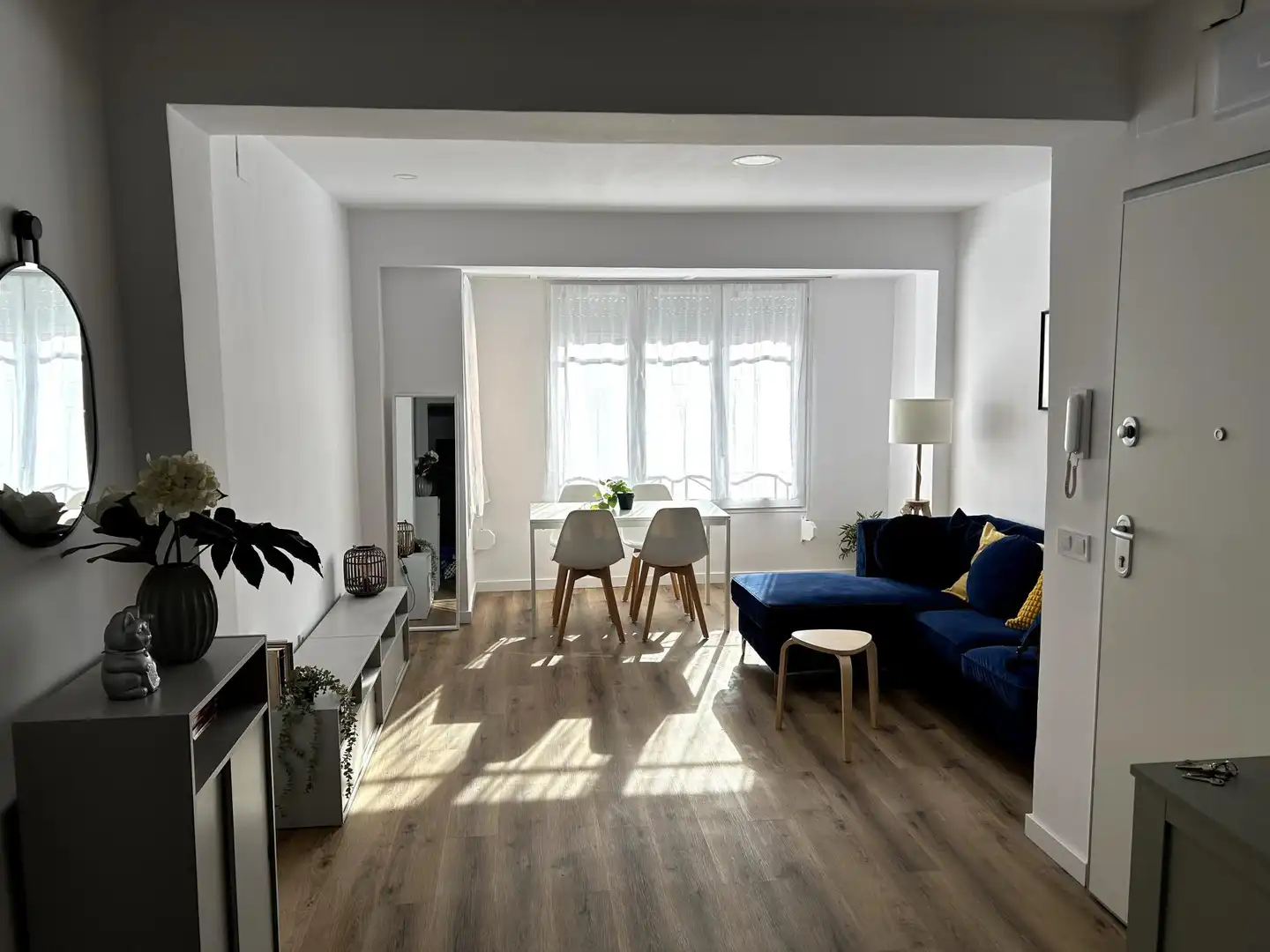 Sala de estar de Piso en venta en Castellón de la Plana / Castelló de la Plana con Calefacción