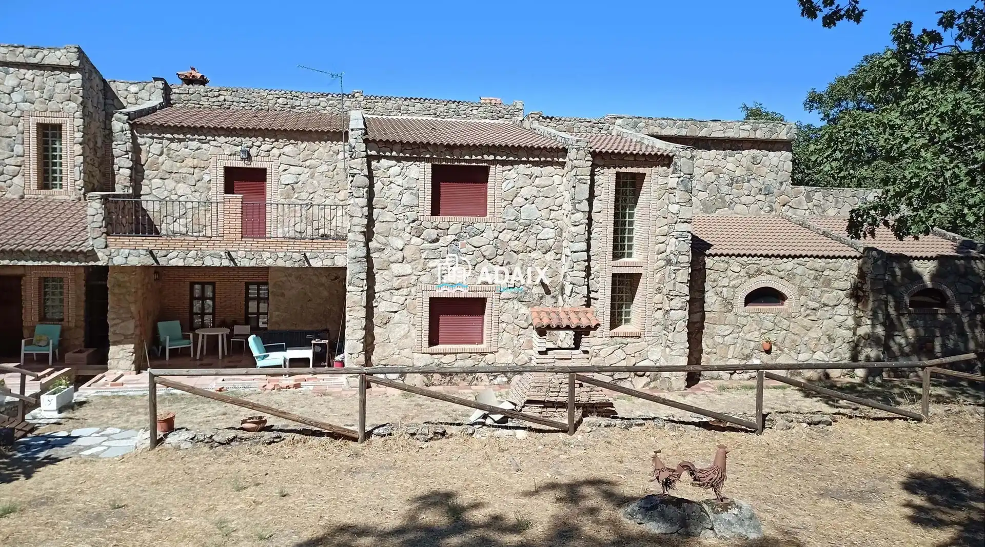 Vista exterior de Casa o chalet en venta en Montánchez con Terraza, Trastero y Piscina